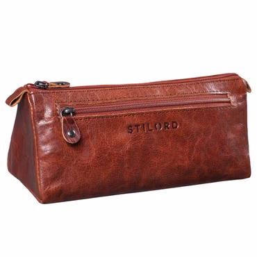 "Alexis" Trousse pour Femme en Cuir