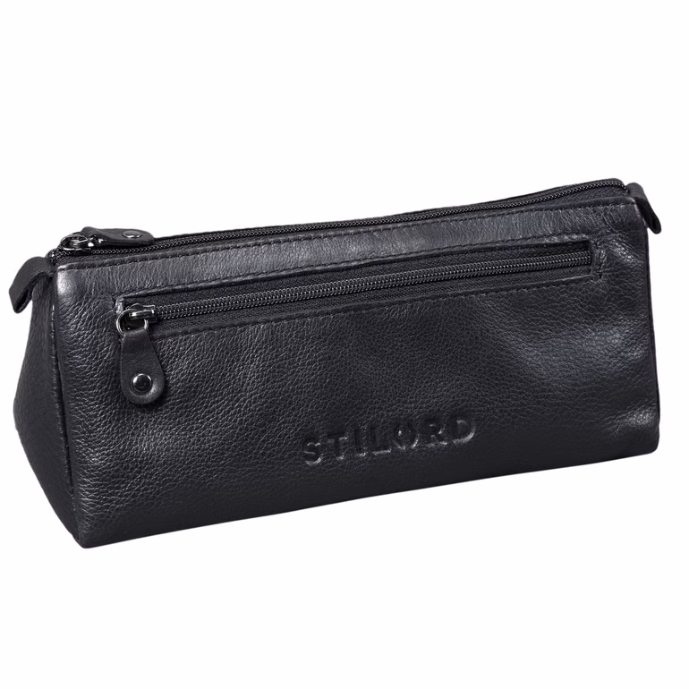 "Alexis" Trousse pour Femme en Cuir