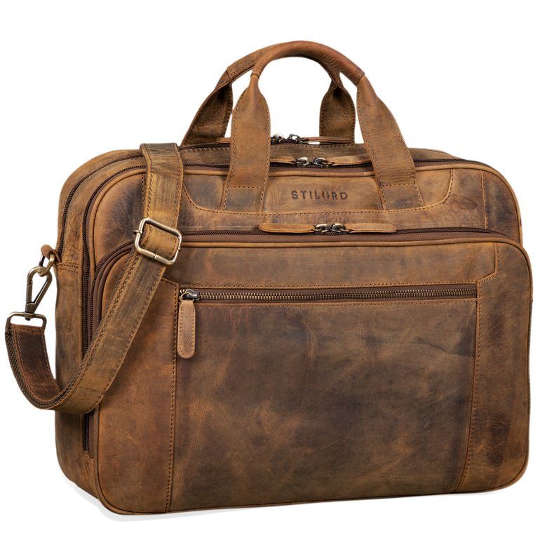 "Nelson" Sac d'affaires homme cuir