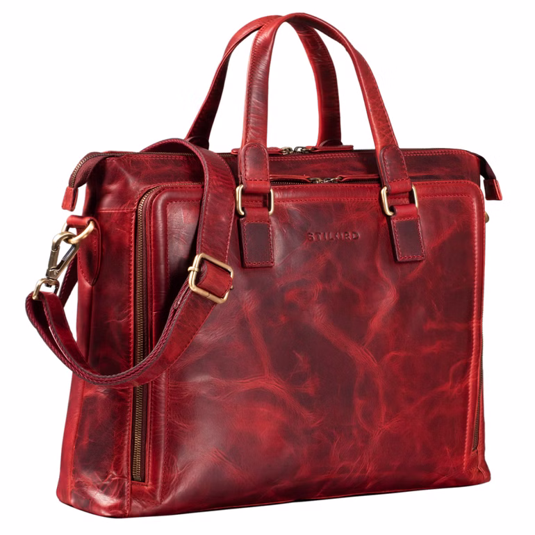 "Claire" Serviette Cuir Femme 