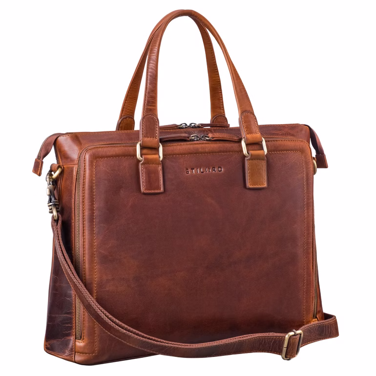 "Claire" Serviette Cuir Femme 