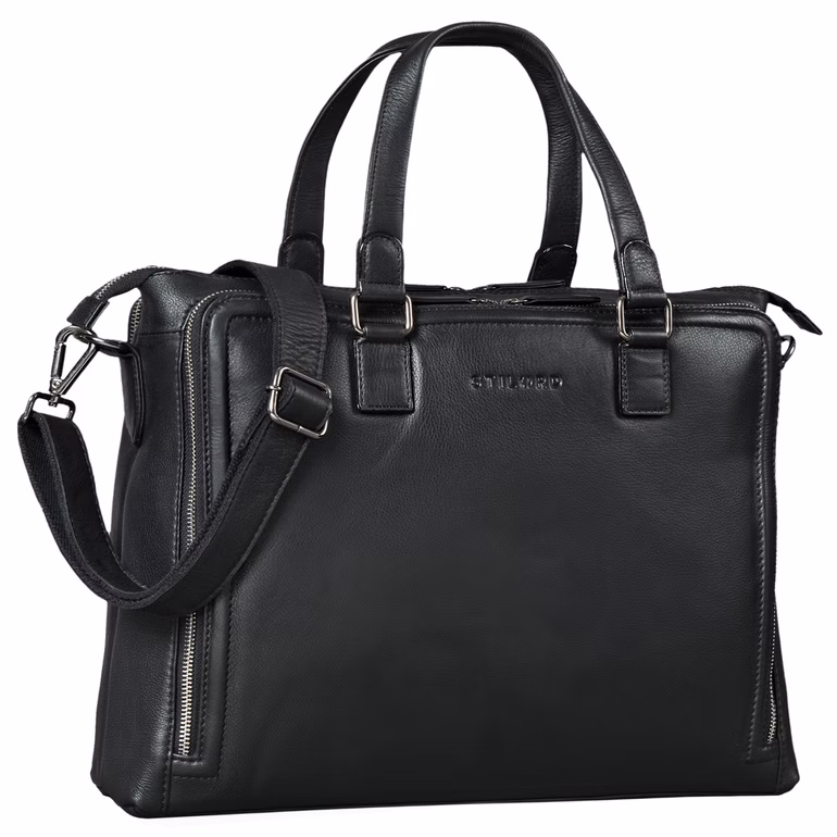 "Claire" Serviette Cuir Femme 