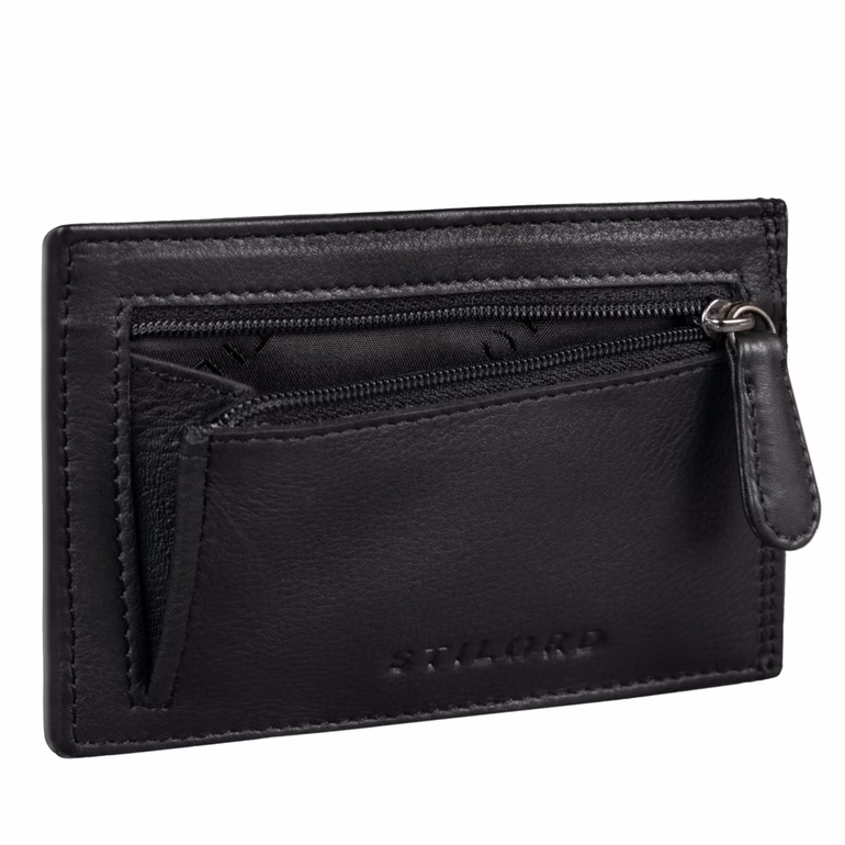 "Trevor" Porte-Carte Cuir RFID Mini