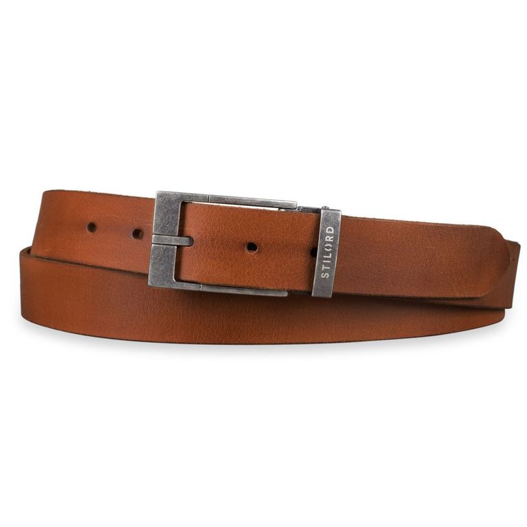 Ceinture en cuir Marron Homme