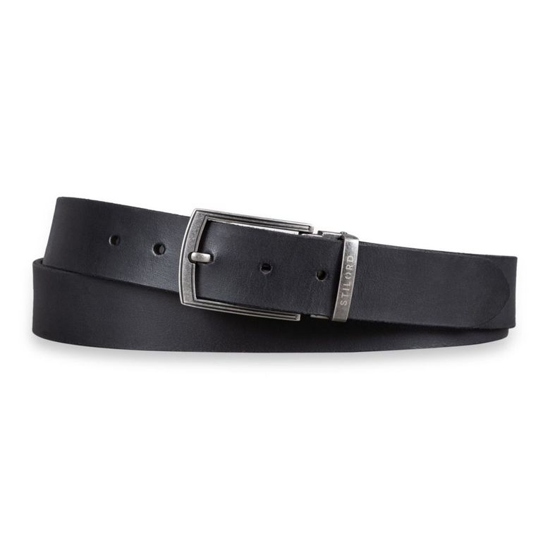 Ceinture en Cuir Homme Noir