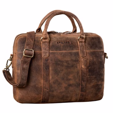 "Laslo" Sac D'affaires en Cuir Grand Homme "Laslo" Sac D'affaires en Cuir Grand Homme