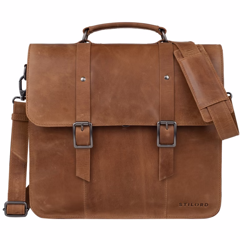 "Fabrizio" Sac d'Enseignant Cuir