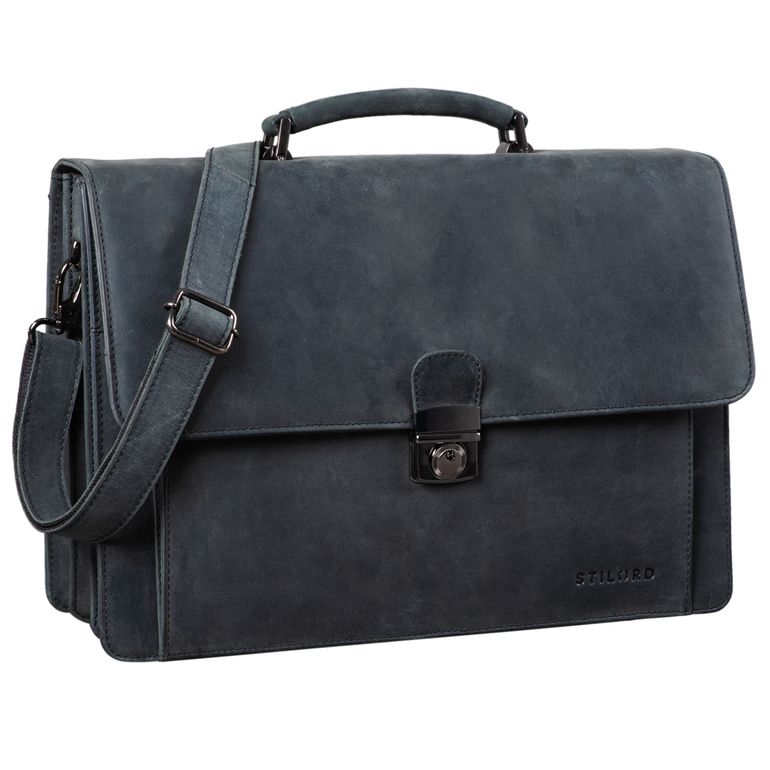 "Angelo" Sac d'Affaires Homme Cuir