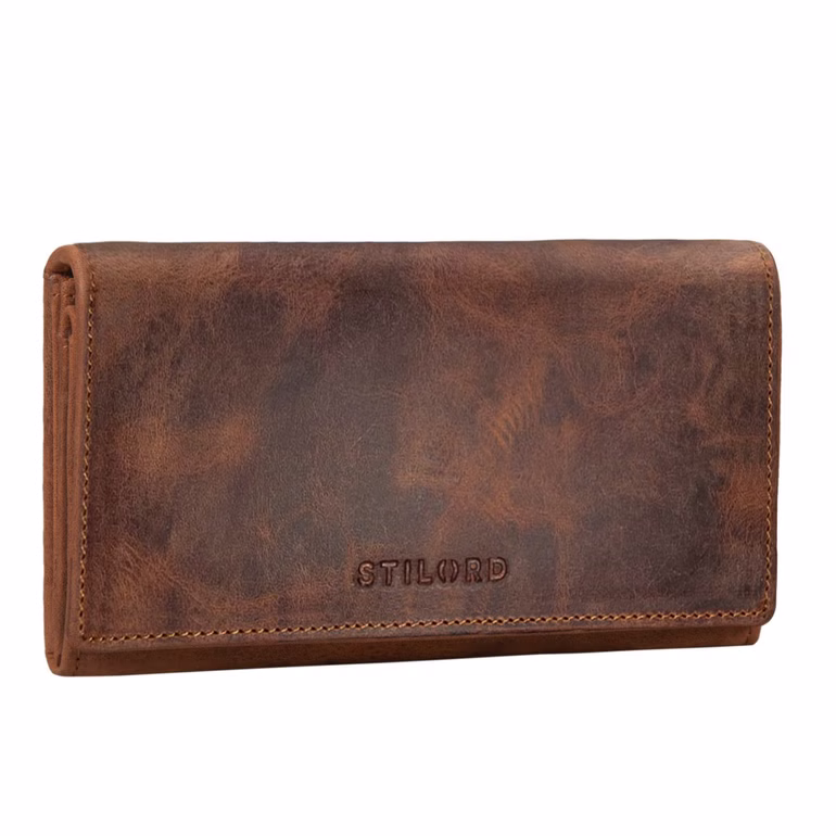 "Marquesa" Porte-monnaie Cuir Femme RFID 