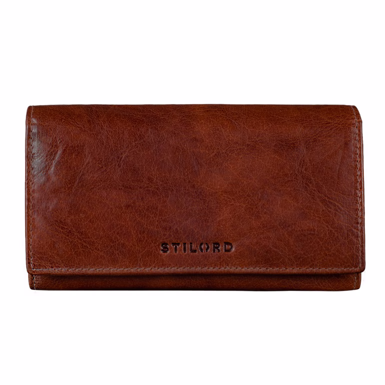 "Marquesa" Porte-monnaie Cuir Femme RFID 