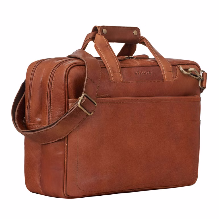 "Astor" Sac de professeur Cuir