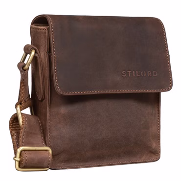 "Nate" Sacoche Vintage Cuir Homme