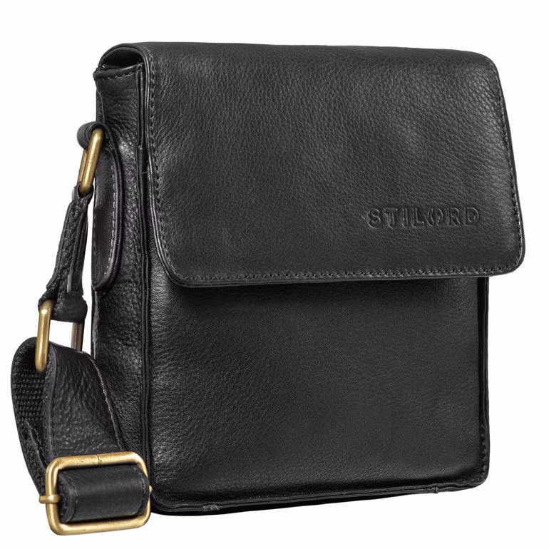 "Nate" Sacoche Vintage Cuir Homme