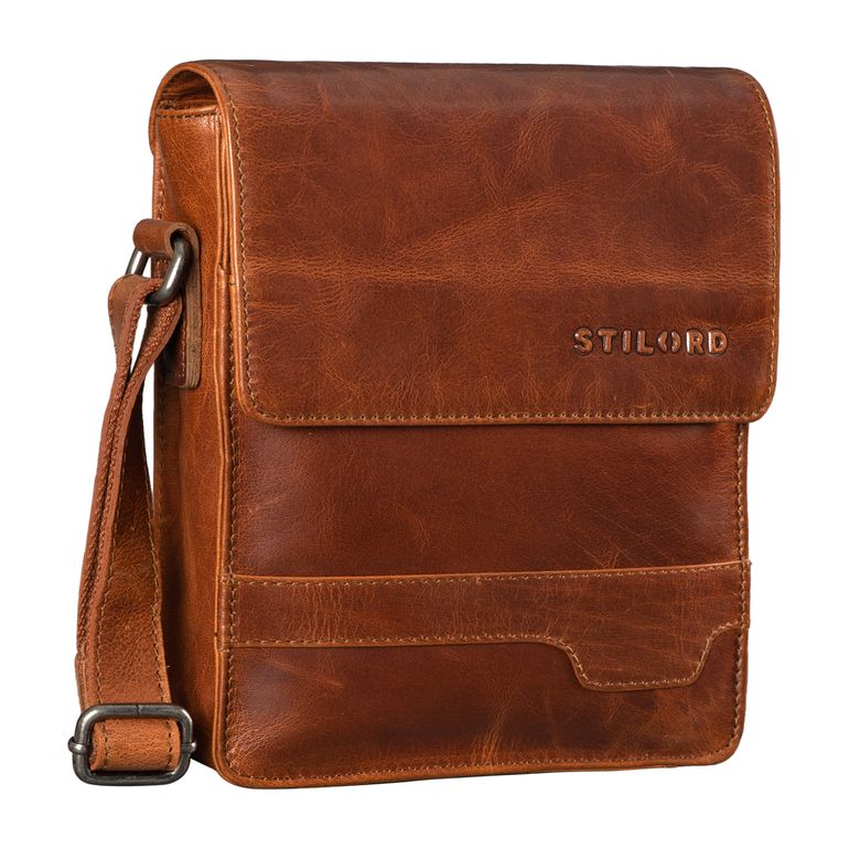 "Sven" Sac Bandoulière Homme en Cuir