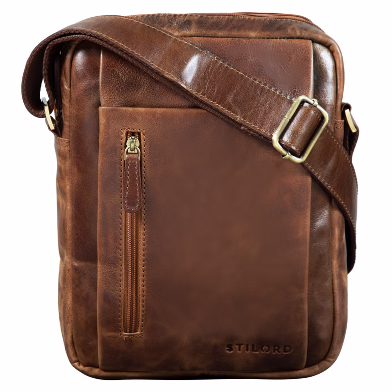 "Irving" Sacoche Bandoulière Cuir Sac