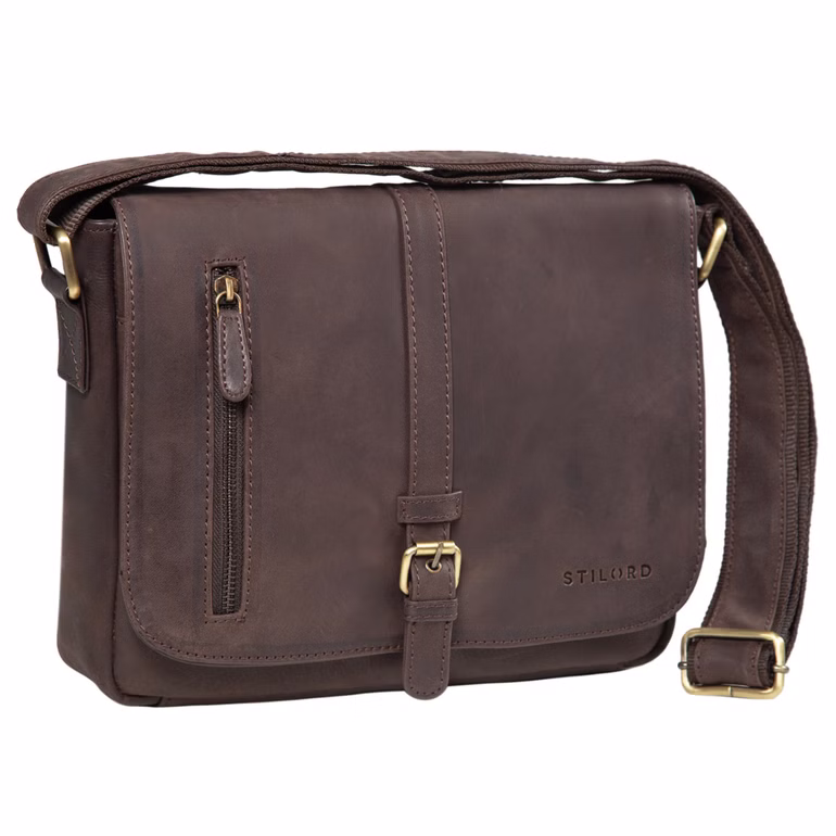 "Riley" Sac à Bandoulière Cuir