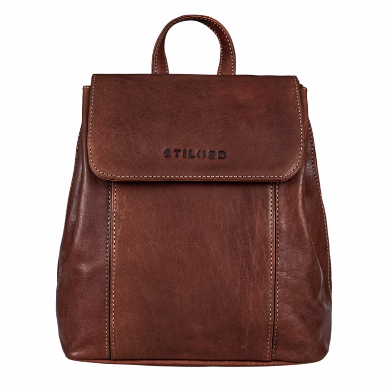 "Fiona" Sac à dos cuir femme Vintage en Cuir Véritable