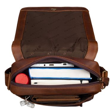Byron Petite Sacoche Homme Bandouliere Cuir Véritable pour Tablette 9