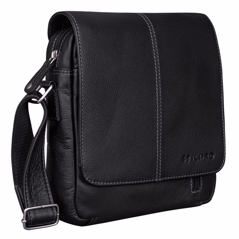 "Matt" Sac en Cuir Homme Petit Sacoche Bandoulière 