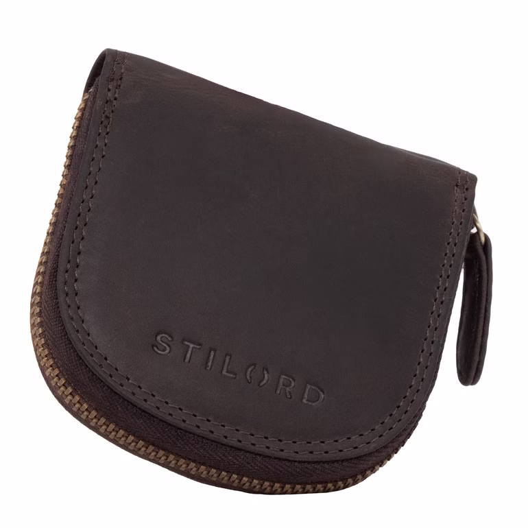 "Cash" Mini Portefeuille Cuir Vintage
