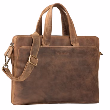"Kylie" Sac d&#039;affaires en cuir pour femmes