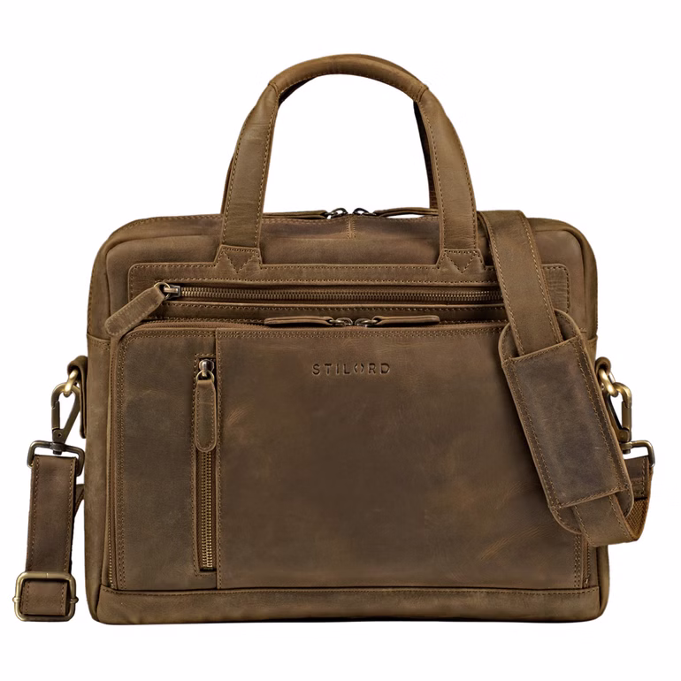 "Avery" Sac de travail en cuir