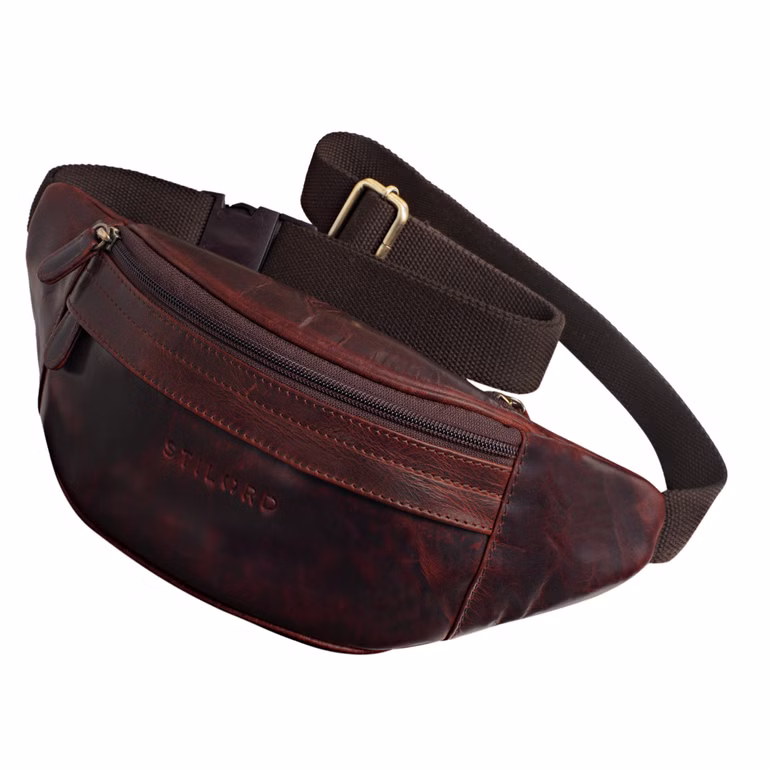 "Terry" Sacoche de Ceinture Cuir