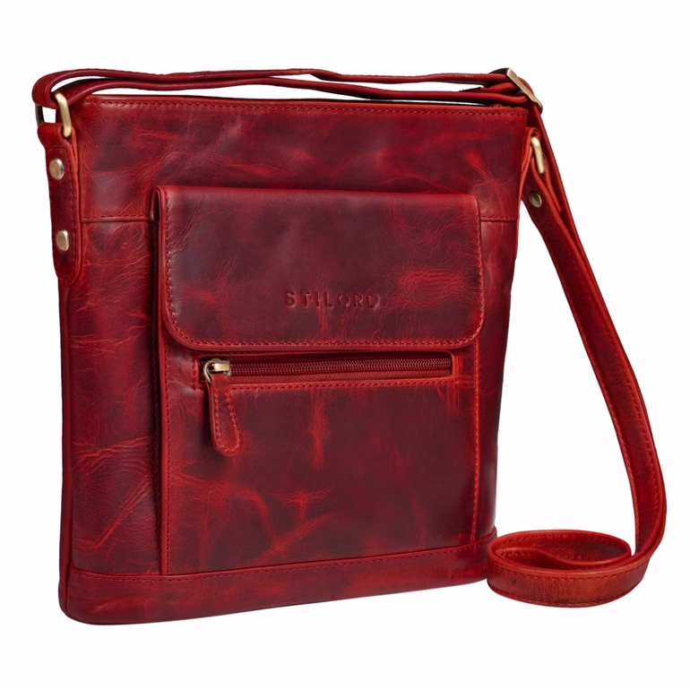"Paula" Sac Cuir Veritable Femme