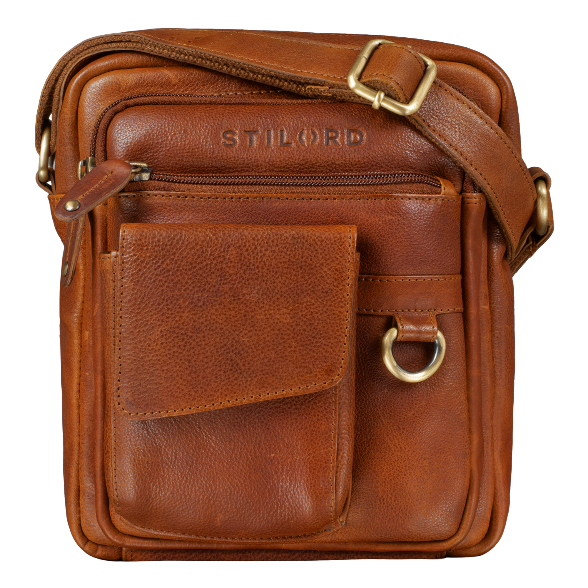 Sac Bandoulière Chic En Toile - Noir - Homme - Marque Totes - Neuf Sans étiquette