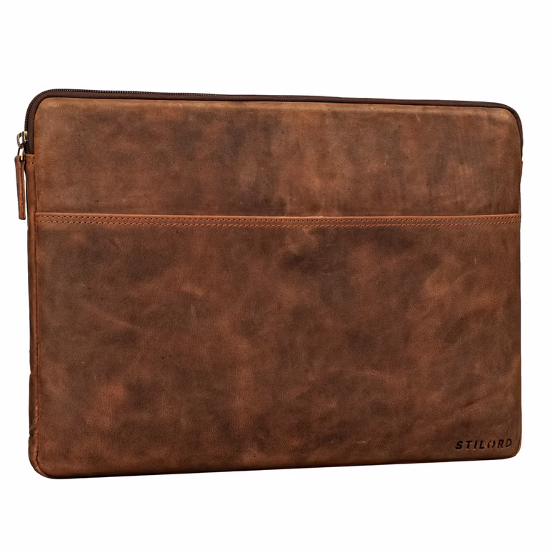"Murphy" Pochette Ordinateur 15,6 Pouces Cuir