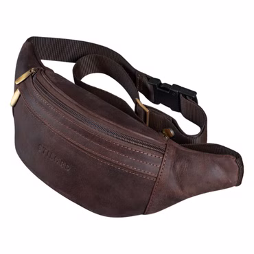 "Marquez" Sac Banane Bandoulière en Cuir 