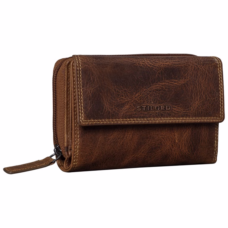 "Thea" Porte-monnaie en cuir pour femmes
