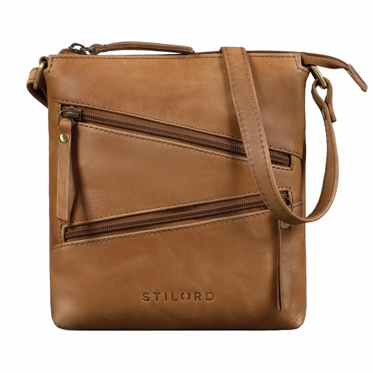 "Alina" Sacoche Femme Bandoulière Cuir