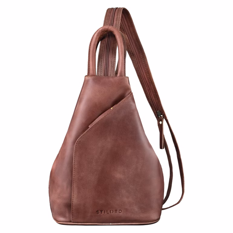 "Lyanna" Sac à Dos Bandoulière Cuir