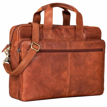 "Thompson" Porte Documents Ordinateur Cuir