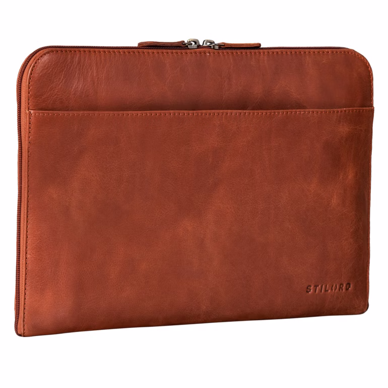 "Troy" Pochette Ordinateur 15,6 Pouces Cuir