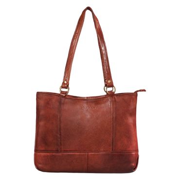 "Delilah" Shopper Cuir Veritable Femme 