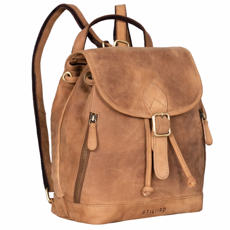 "Allison" Sac à Dos Femme Élégant en Cuir