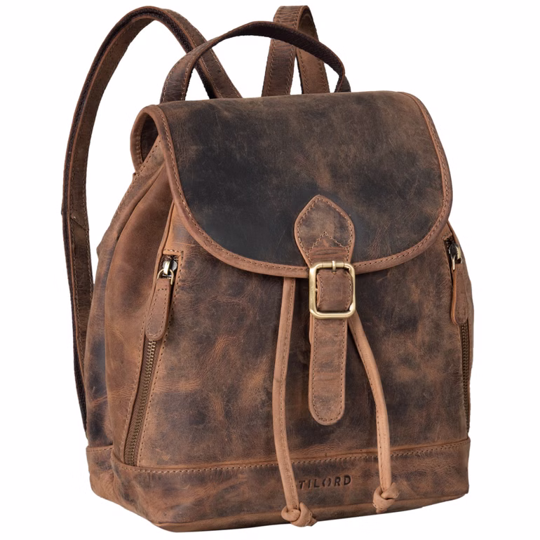 "Allison" Sac à Dos Femme Élégant en Cuir