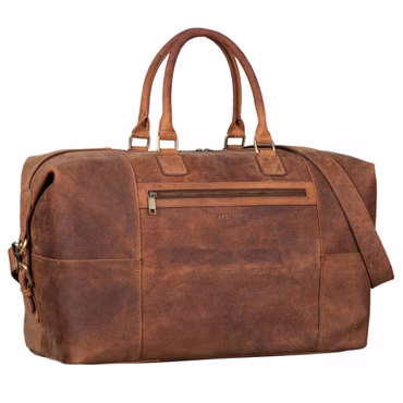 "Rover" Sac Weekend Cuir Vintage