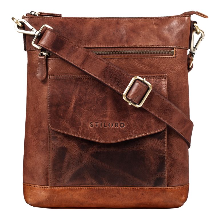 "Mailo" Vintage Sac en Cuir