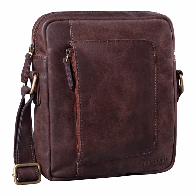 "Ashton" Sac à Main Homme en Cuir