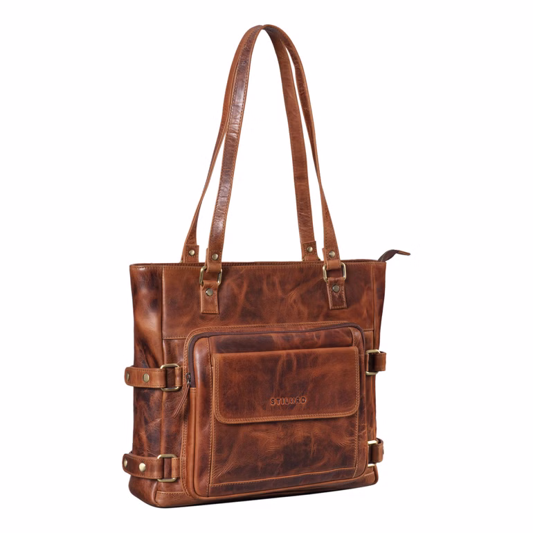 "Liara" Sac à Main Cabas en Cuir