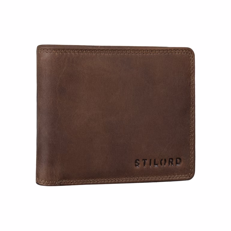 "Kirk" RFID Portefeuille en Cuir