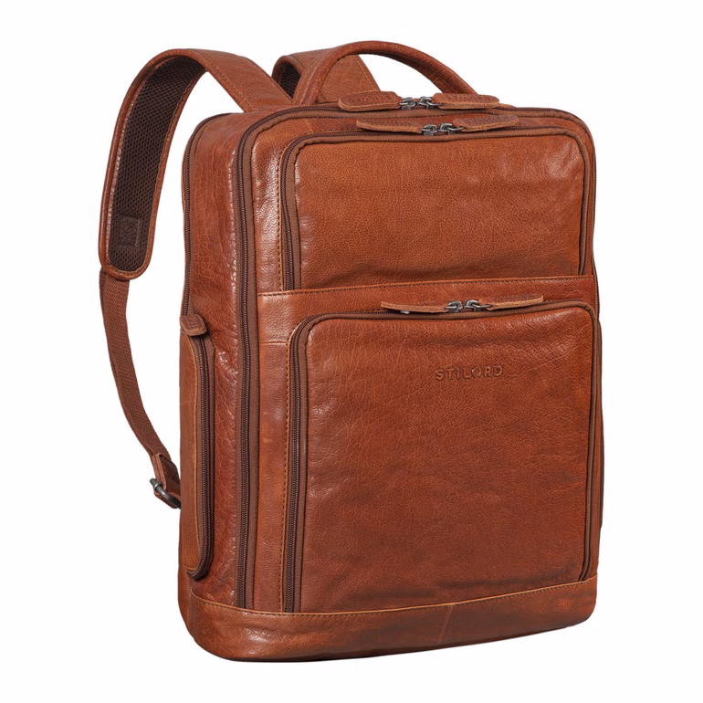 "Jayden" Sac à dos d'Affaires en Cuir 15 16 17 Pouces