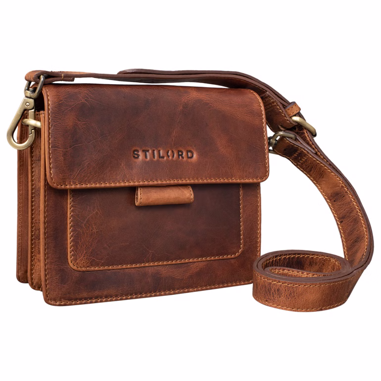 "Naomi" Petite sacoche femme bandoulière cuir
