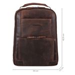 STILORD 'Tory' Sac à Dos Cuir Véritable Vintage Grand - 13-15 Pouces Ordinateur Portable, Homme Femme, Noir Élégant