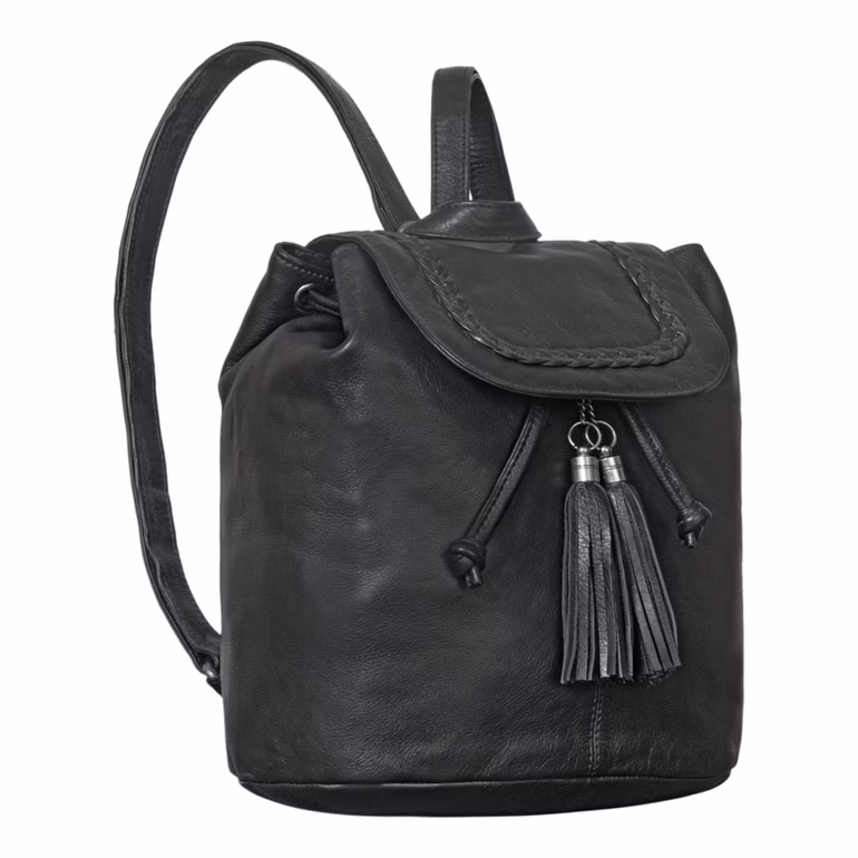 "Enisa" Sac à Dos Vintage pour Dames en Cuir
