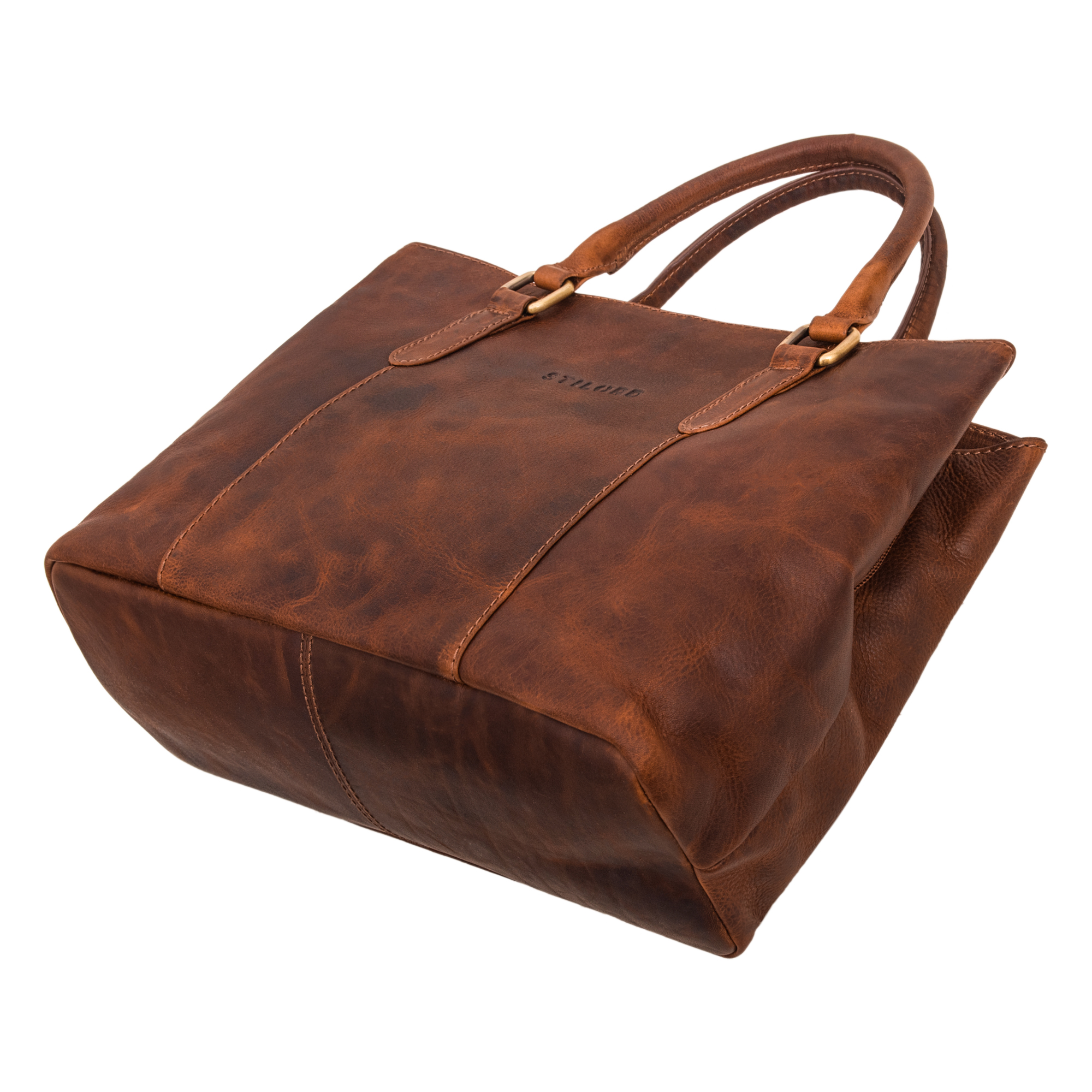 Sac à Main En Cuir Xude London - Modèle Neuf Avec étiquettes (couleur Tan)