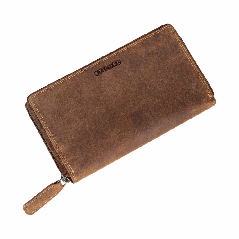"Faye" Porte-monnaie en cuir pour femme